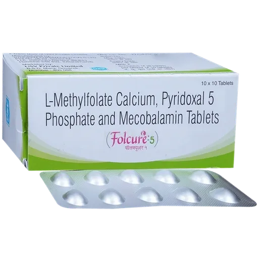 folcure 5mg tablet 10's